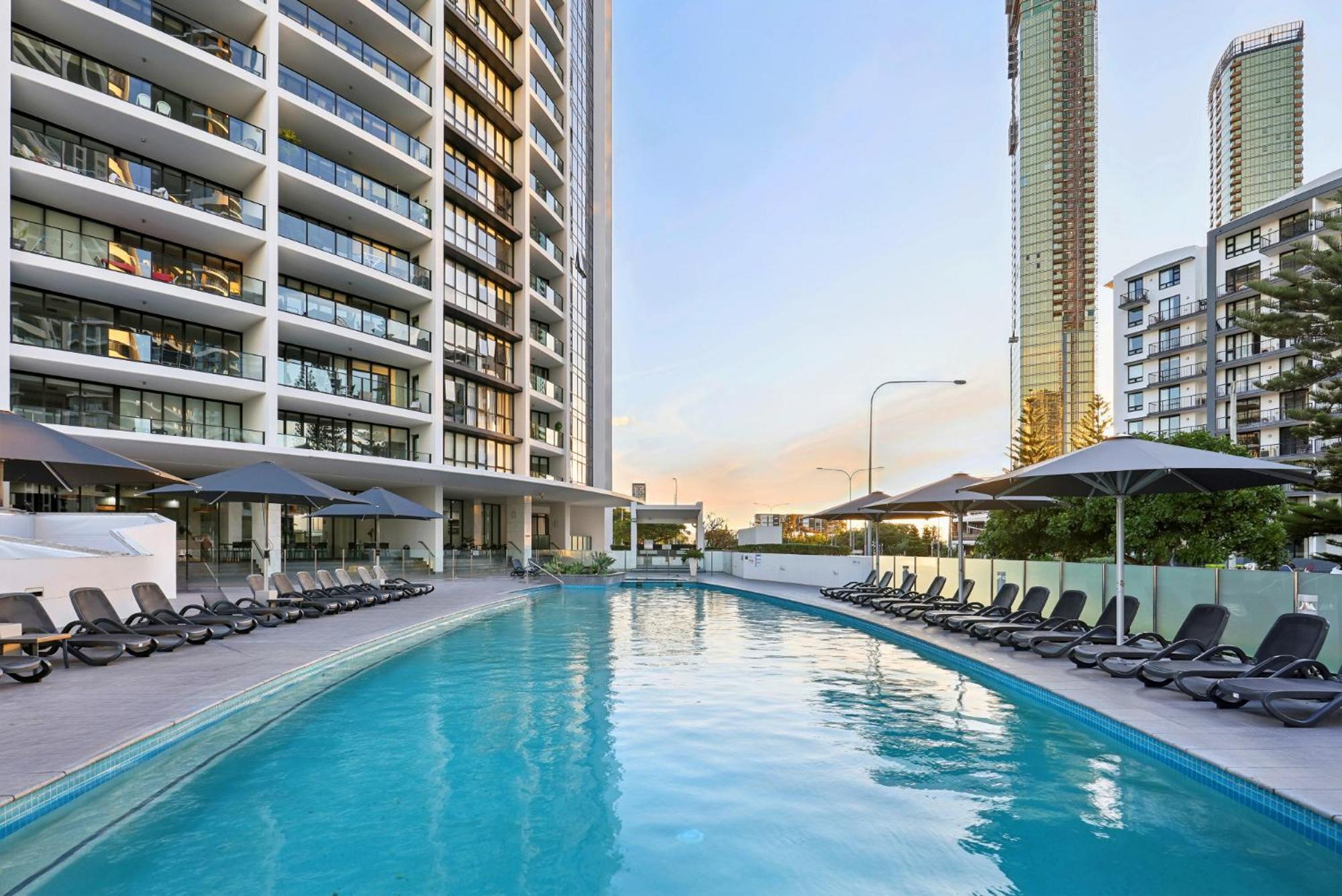 Ocean View 3-Bed With Gym, Pool, Sauna & Parking Gold Coast Exterior photo