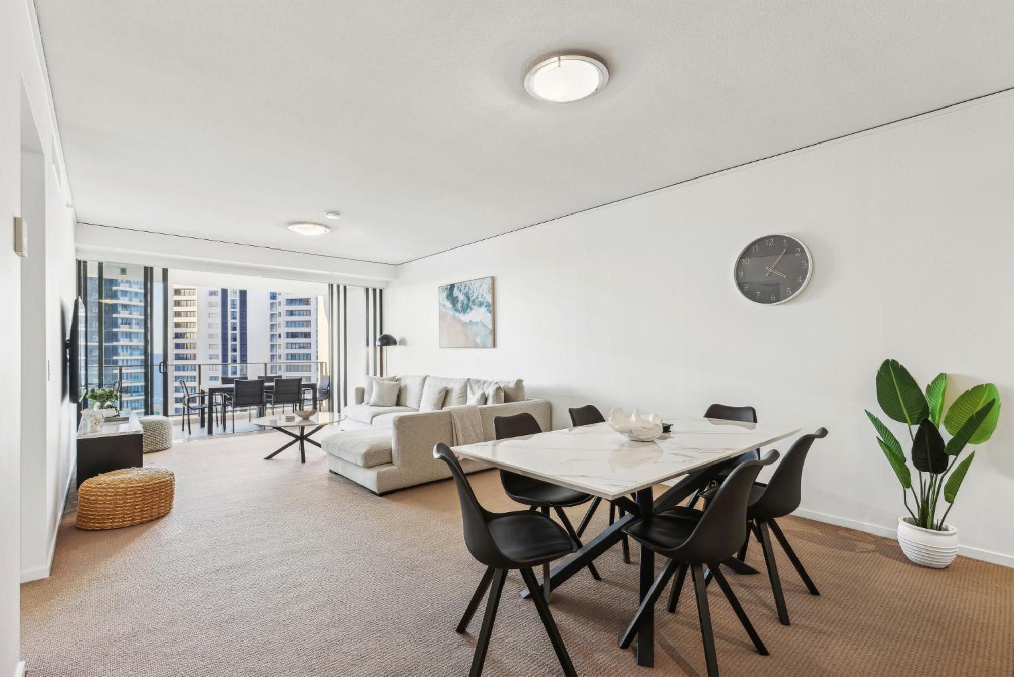 Ocean View 3-Bed With Gym, Pool, Sauna & Parking Gold Coast Exterior photo